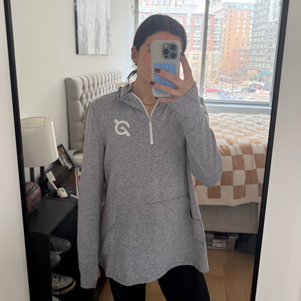 Peloton Grey Quarter Zip